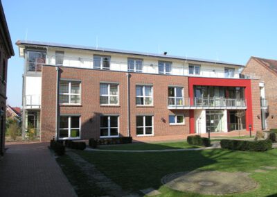 Neubau Bogenhaus Gesundheitszentrum Haus Walstedde
