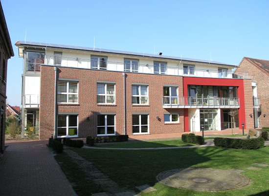 Neubau Bogenhaus Gesundheitszentrum Haus Walstedde